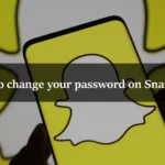 How to change your password on Snapchat