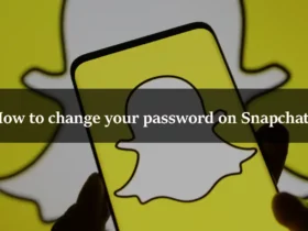 How to change your password on Snapchat