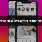 How to close Instagram temporarily