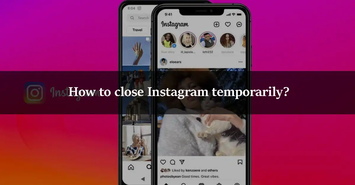 How to close Instagram temporarily