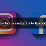 How to link instagram to facebook