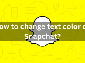 How to change text color on Snapchat?