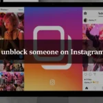 How to unblock someone on Instagram on PC
